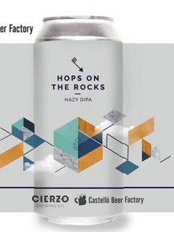 Hops on the Rocks Hazy DIPA Castello Beer Factory - Olhöps